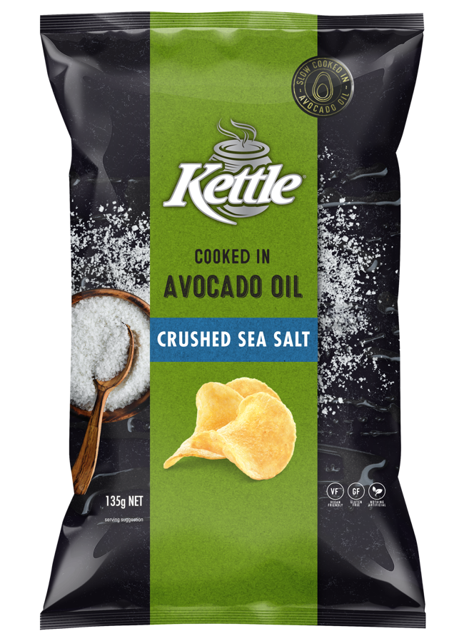 F4318A Kettle Avo Sea Salt 135G FOP
